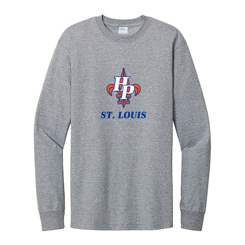 Port & Company Tall Long Sleeve Essential Tee - Athletic Heather