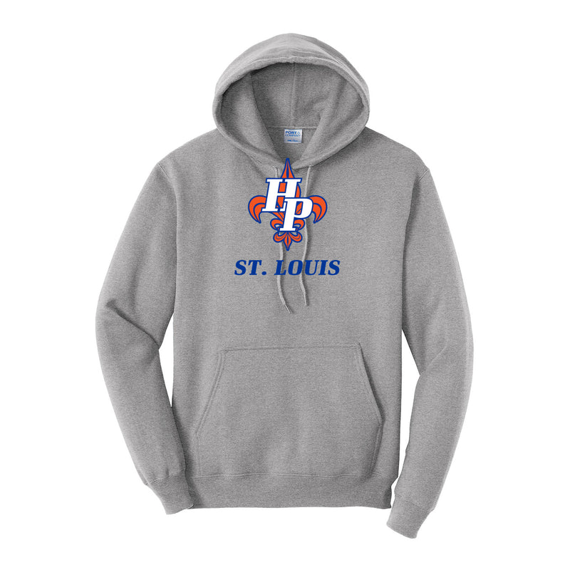 Port & Company Tall Core Fleece Pullover Hooded Sweatshirt - Athletic Heather