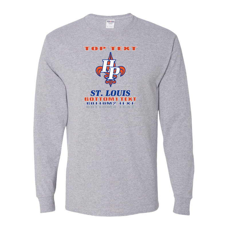 Youth Dri-Power Long Sleeve T-Shirt - Athletic Heather