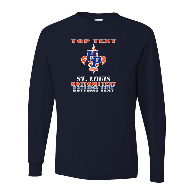 Youth Dri-Power Long Sleeve T-Shirt - Black