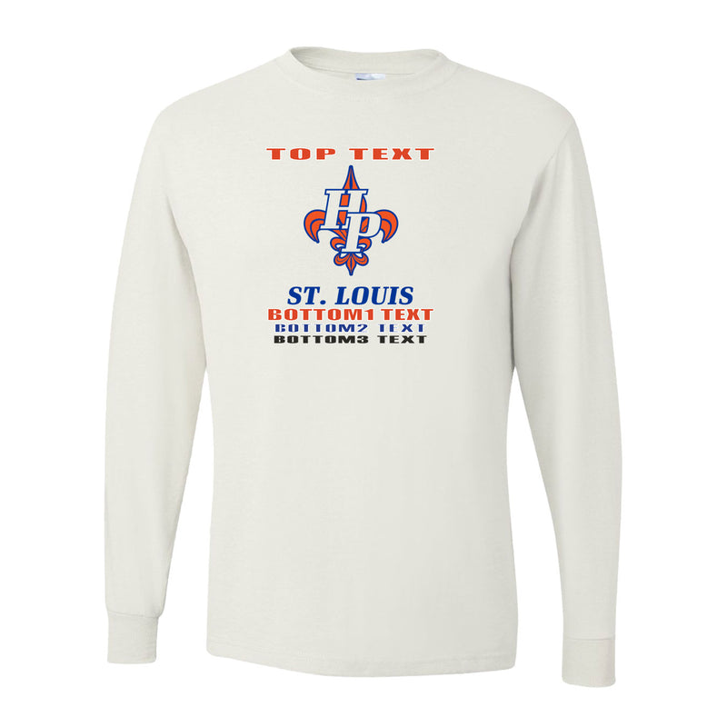 Youth Long Sleeve Performance Shirt - White