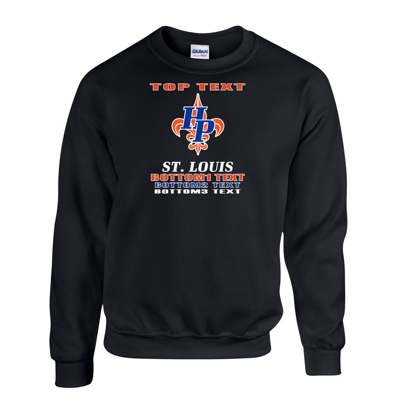 Fleece Crewneck - Black