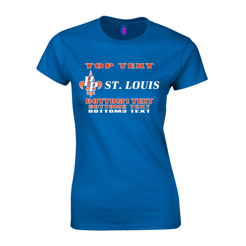 Women's Semi-Fitted Classic T-Shirt  - Royal