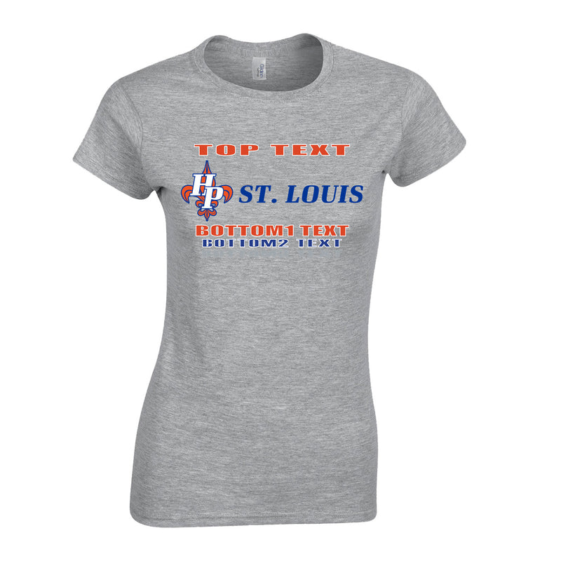Women's Semi-Fitted Classic T-Shirt  - Sport Grey