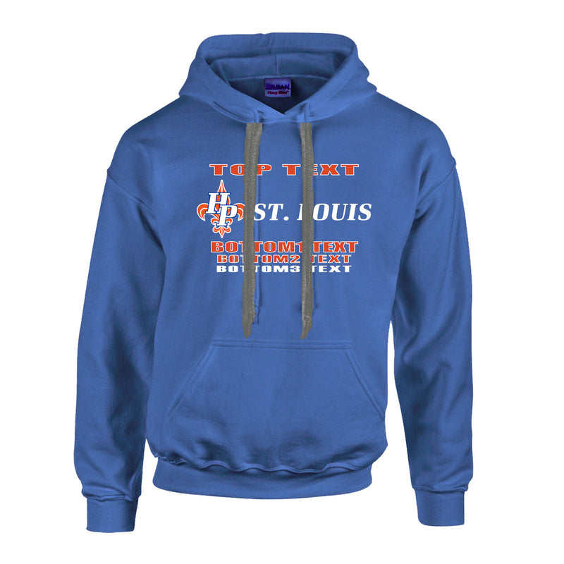 Fleece Hoodie - Royal