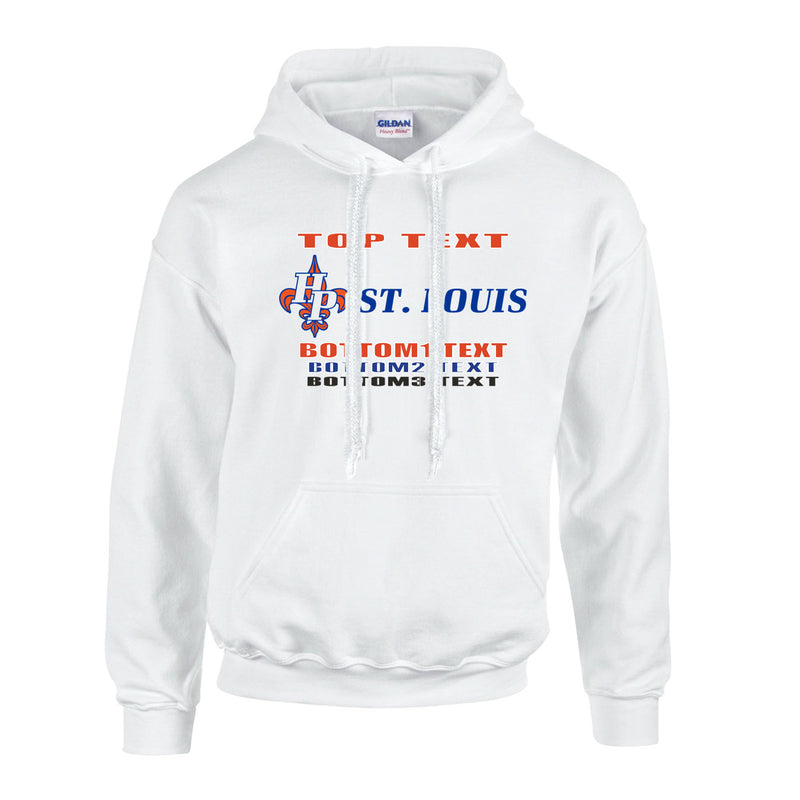 Fleece Hoodie - White