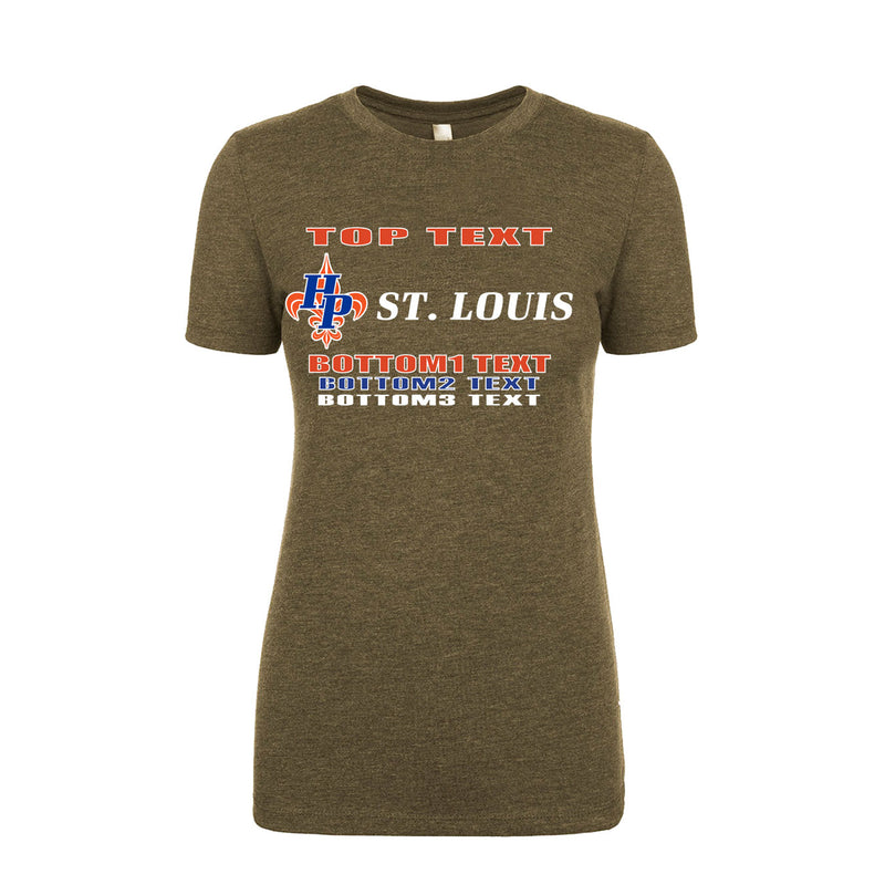 Women's Triblend T-Shirt - Military Green