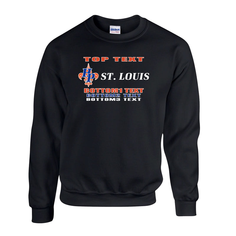 Fleece Crewneck - Black