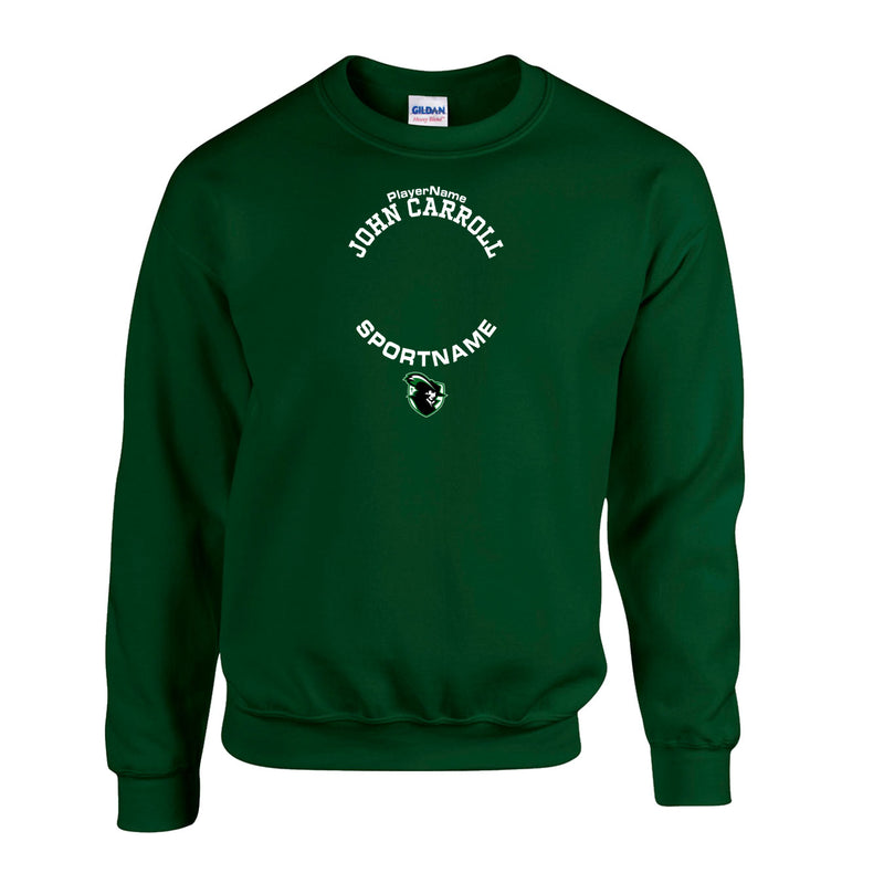 Fleece Crewneck - Forest Green - Sport Circle