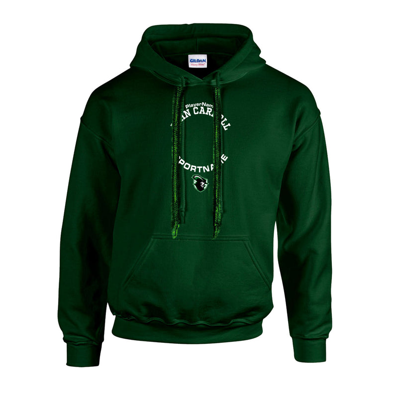 Fleece Hoodie - Forest Green - Sport Circle