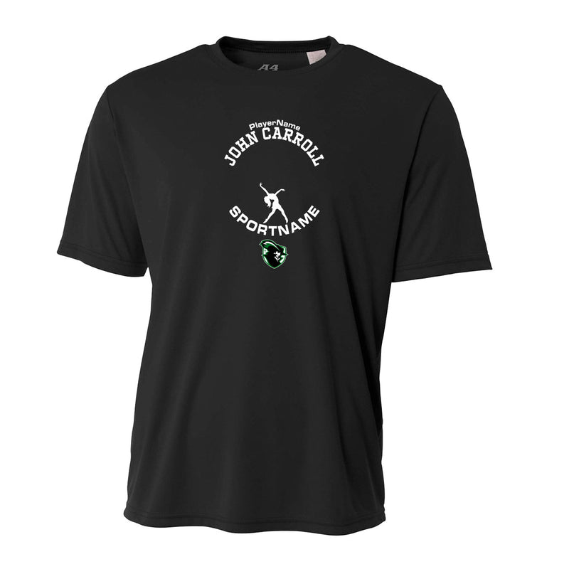 Youth Performance T-Shirt - Black - Sport Circle