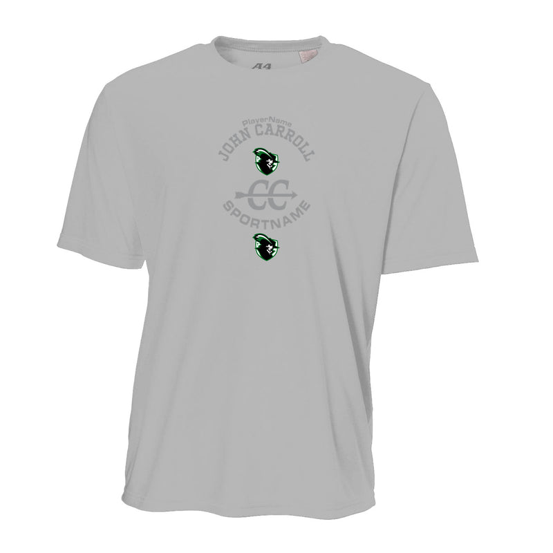 Youth Performance T-Shirt - Silver - Sport Circle