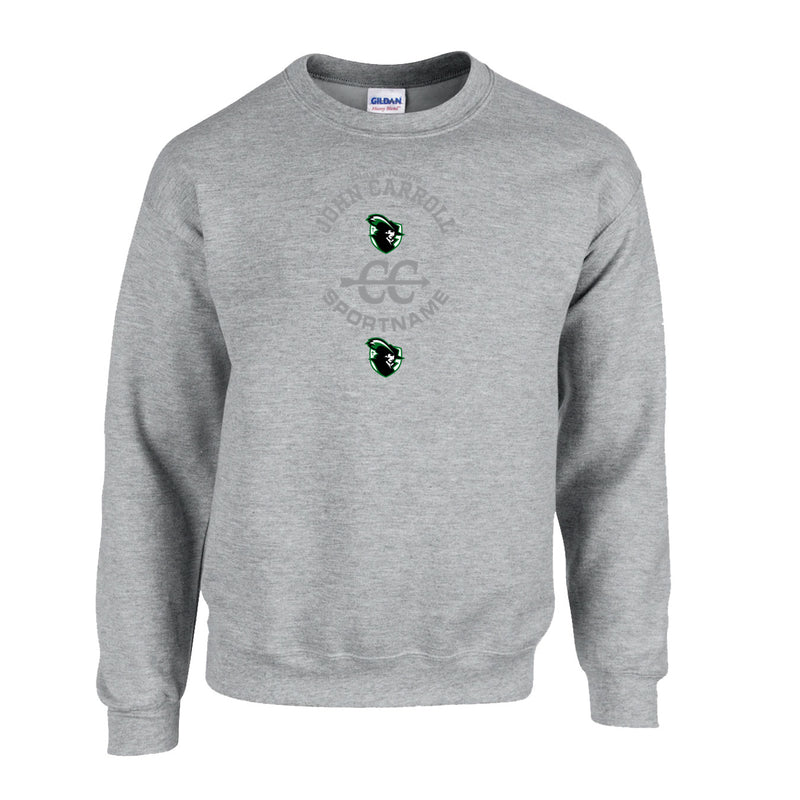 Fleece Crewneck - Sport Grey - Sport Circle