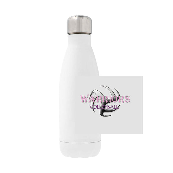 12oz Stainless Steel Water Bottle - White