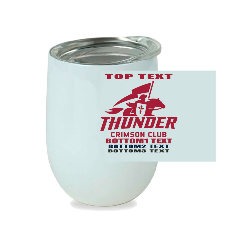 Stemless Wine Cup - white