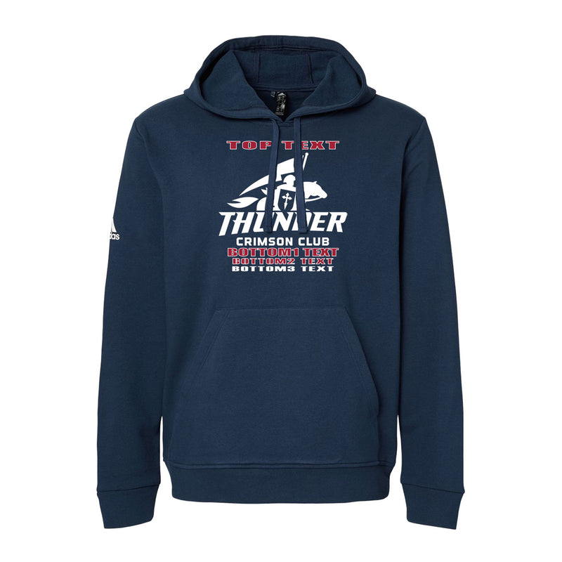 Adidas Hooded Sweatshirt - Collegiate Navy