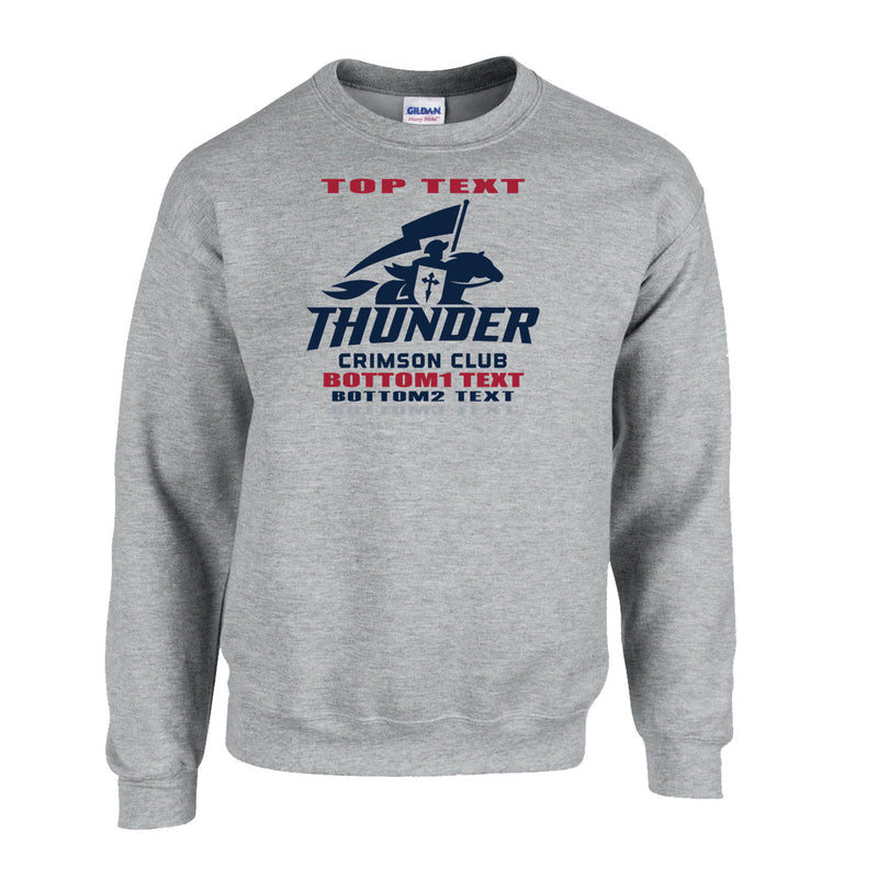Fleece Crewneck - Sport Grey
