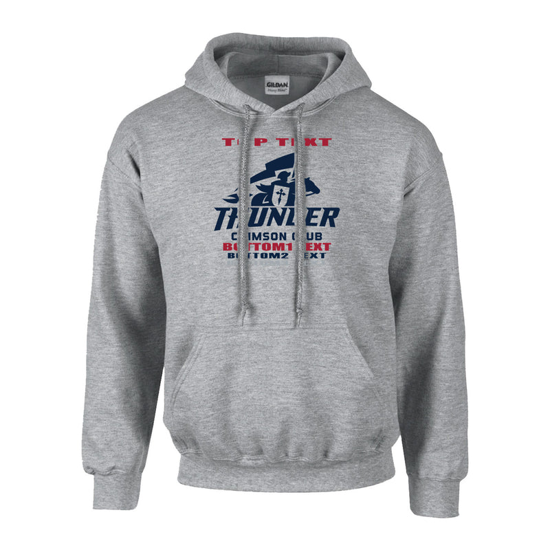 Fleece Hoodie - Sport Grey