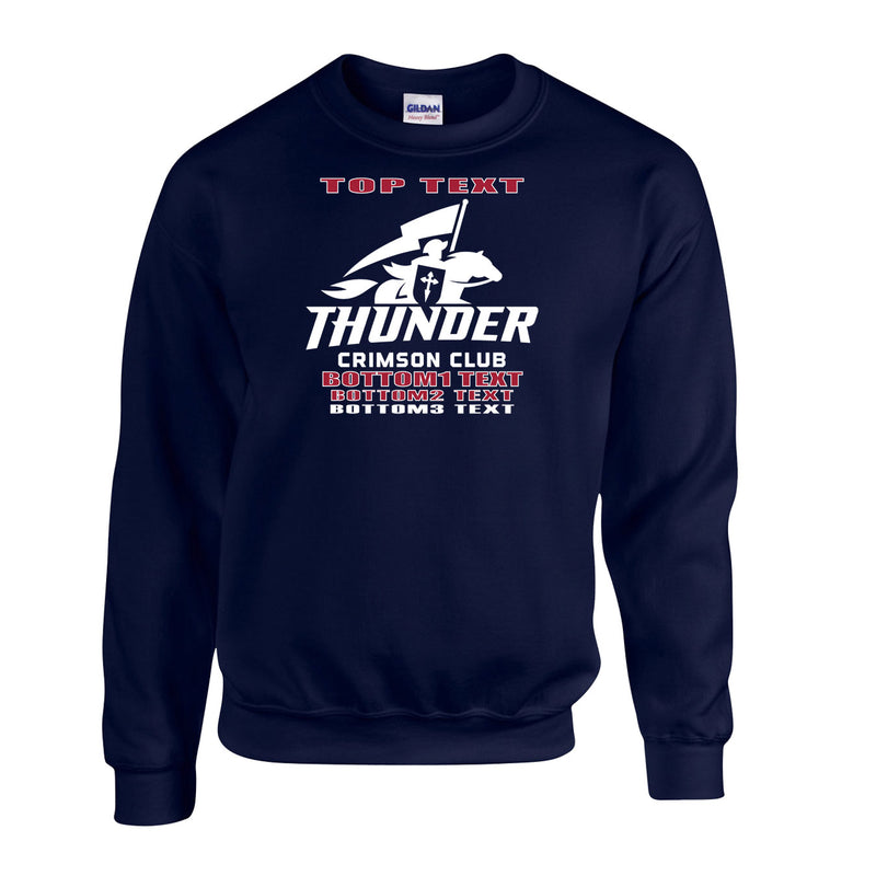 Fleece Crewneck - Navy