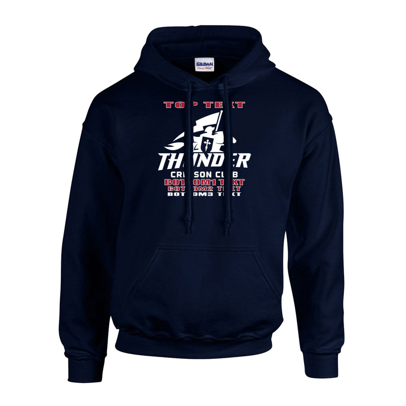 Fleece Hoodie - Navy