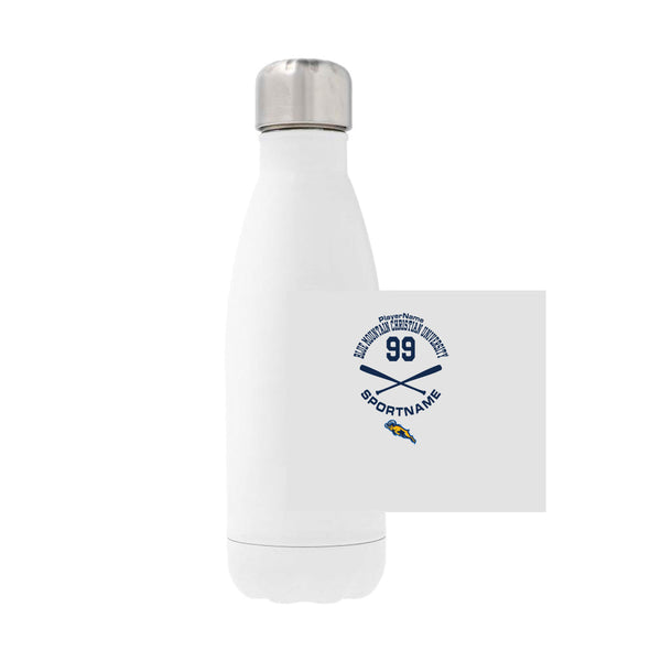 12oz Stainless Steel Water Bottle - White