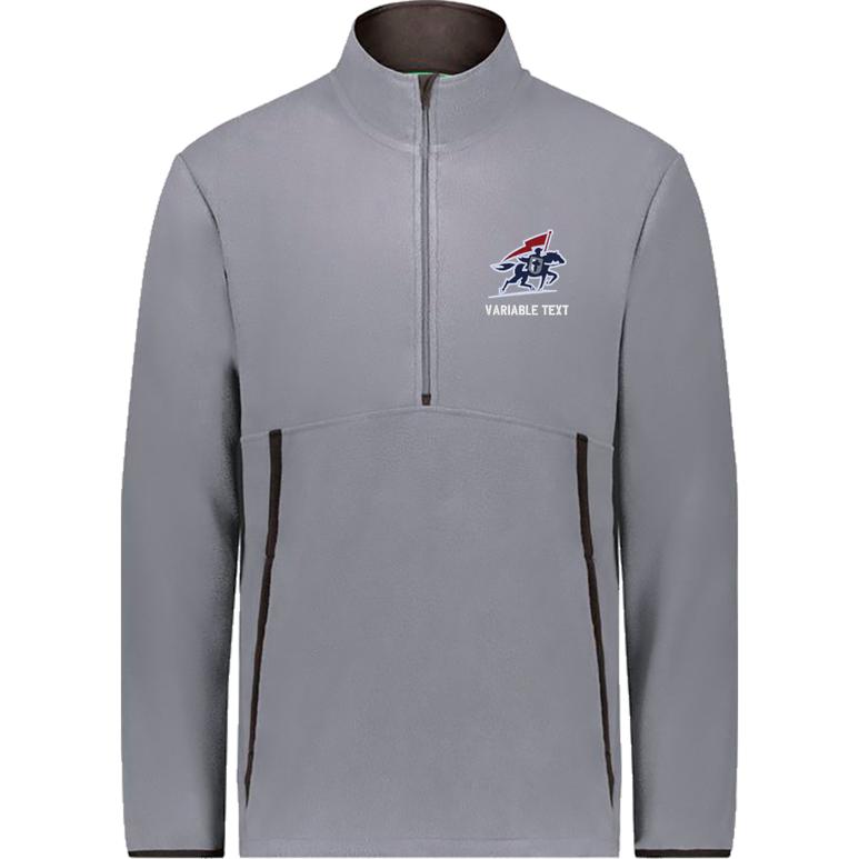 Augusta Chill Fleece 2.0 1/2 Zip Pullover - Graphite