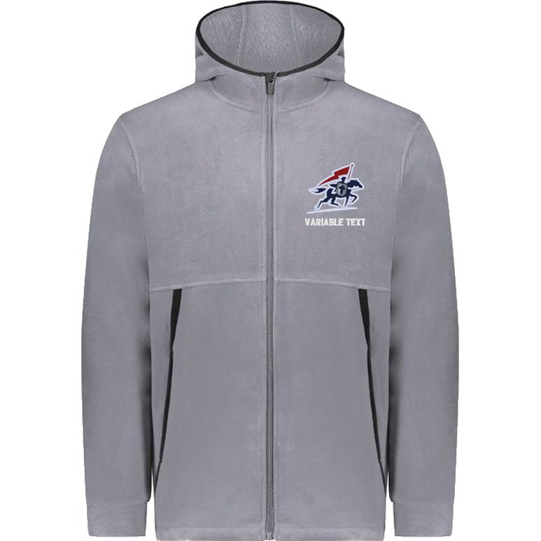 Augusta Chill Fleece 2.0 Full Zip Pullover - Graphite