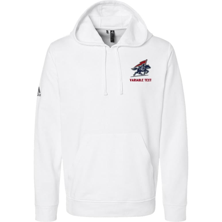 Adidas Hooded Sweatshirt - White