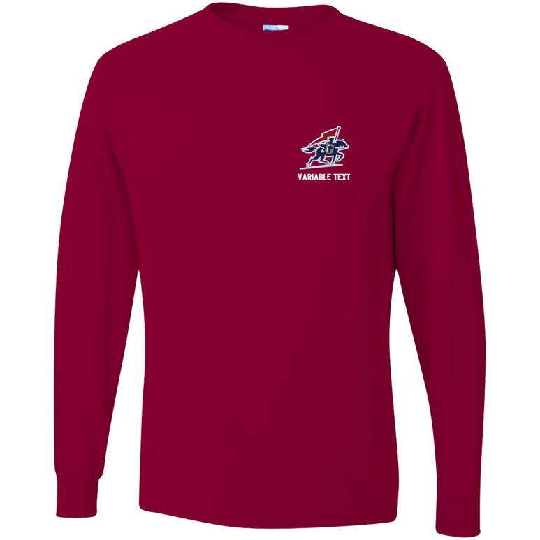 Dri-Power Long Sleeve T-Shirt - Cardinal