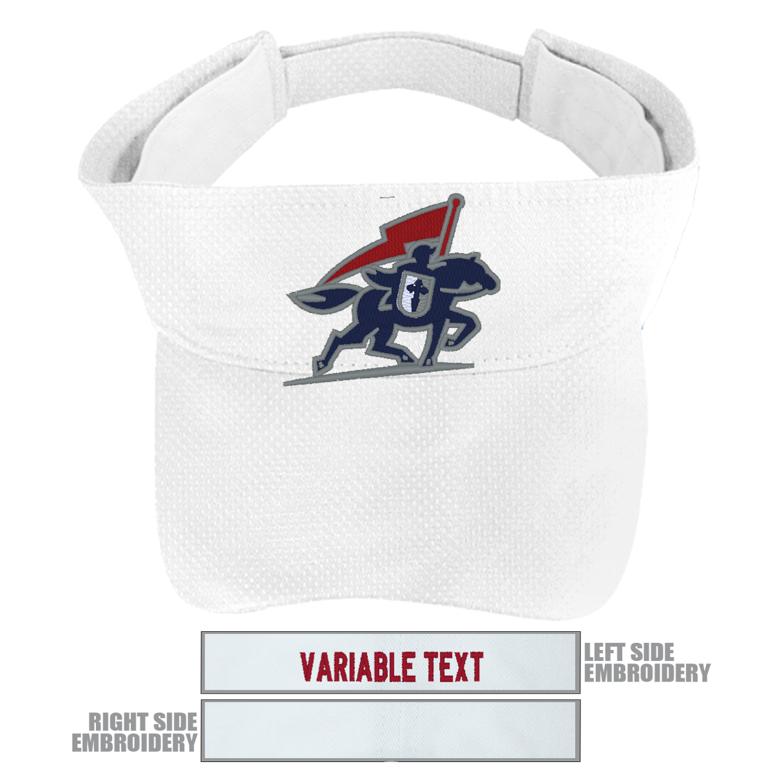 Athletic Mesh Visor - white