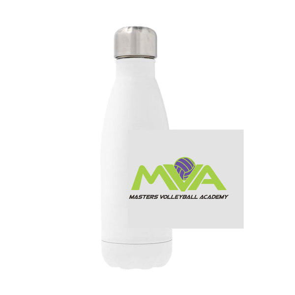 12oz Stainless Steel Water Bottle - white