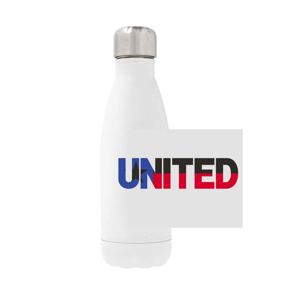 12oz Stainless Steel Water Bottle - White