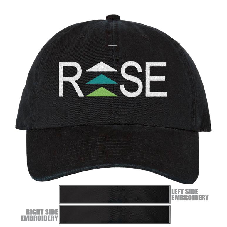 47 Brand Clean Up Cap - Black - Hat Embroidery