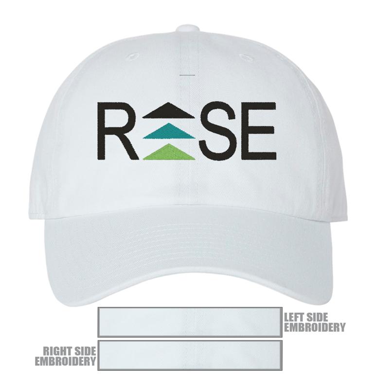 47 Brand Clean Up Cap - White - Hat Embroidery