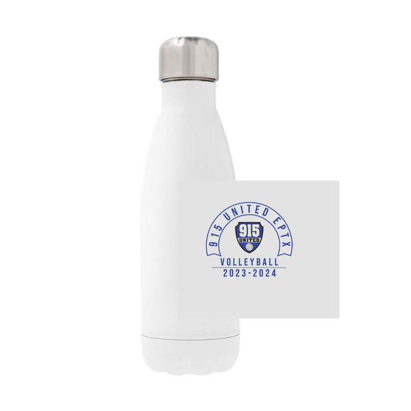 12oz Stainless Steel Water Bottle - White
