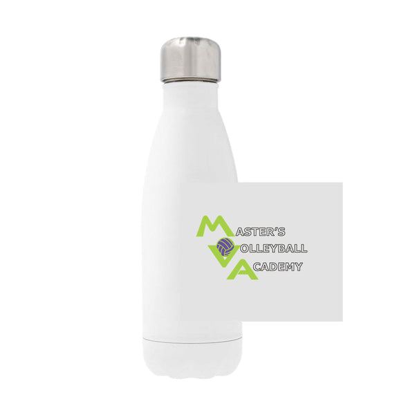12oz Stainless Steel Water Bottle - white