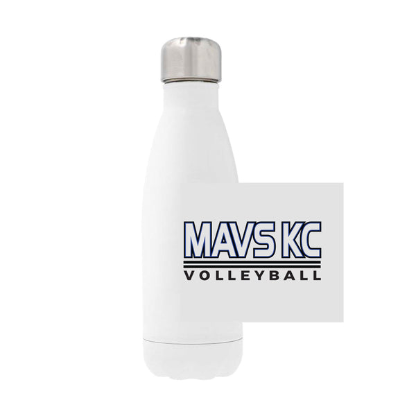 12oz Stainless Steel Water Bottle - White