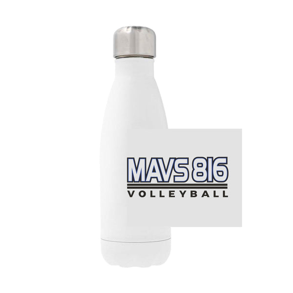 12oz Stainless Steel Water Bottle - White