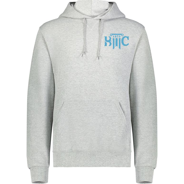Russell Dri-Power Fleece Hoodie - Oxford - Embroidery Text Drop