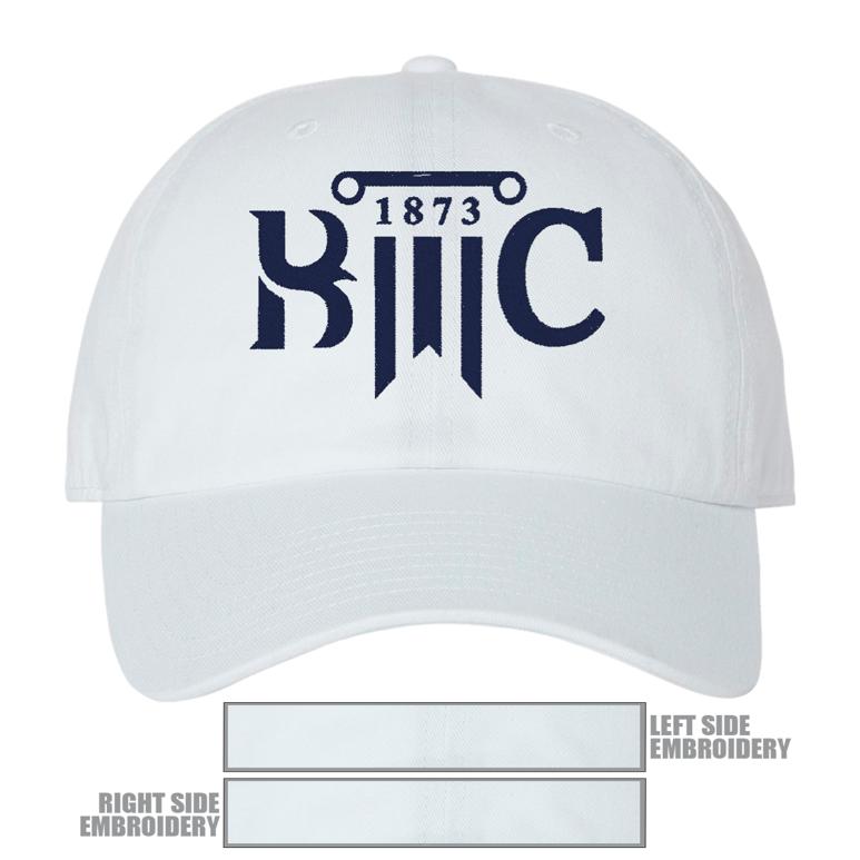 47 Brand Clean Up Cap - White - Hat Embroidery
