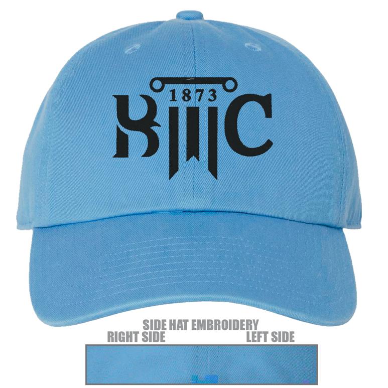 47 Brand Clean Up Cap - Columbia Blue - Hat Embroidery