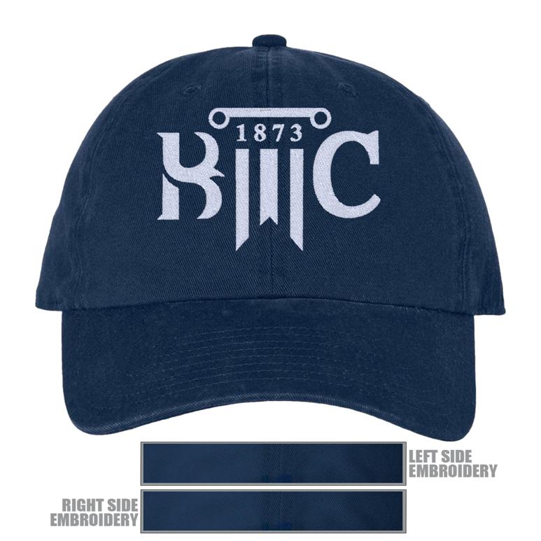 47 Brand Clean Up Cap - Navy - Hat Embroidery