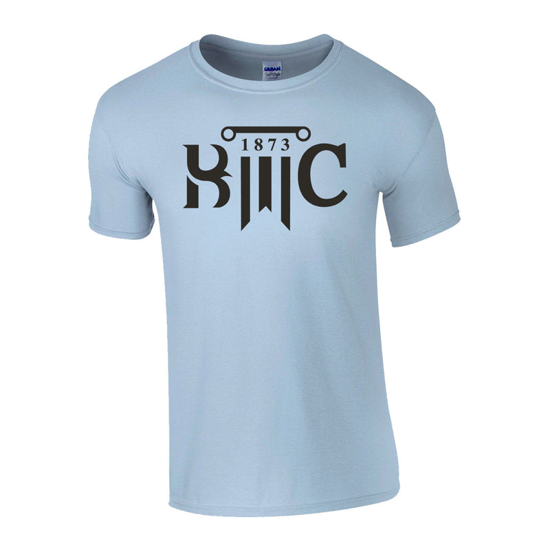 Youth Classic T-Shirt - Light Blue - Logo Text Drop