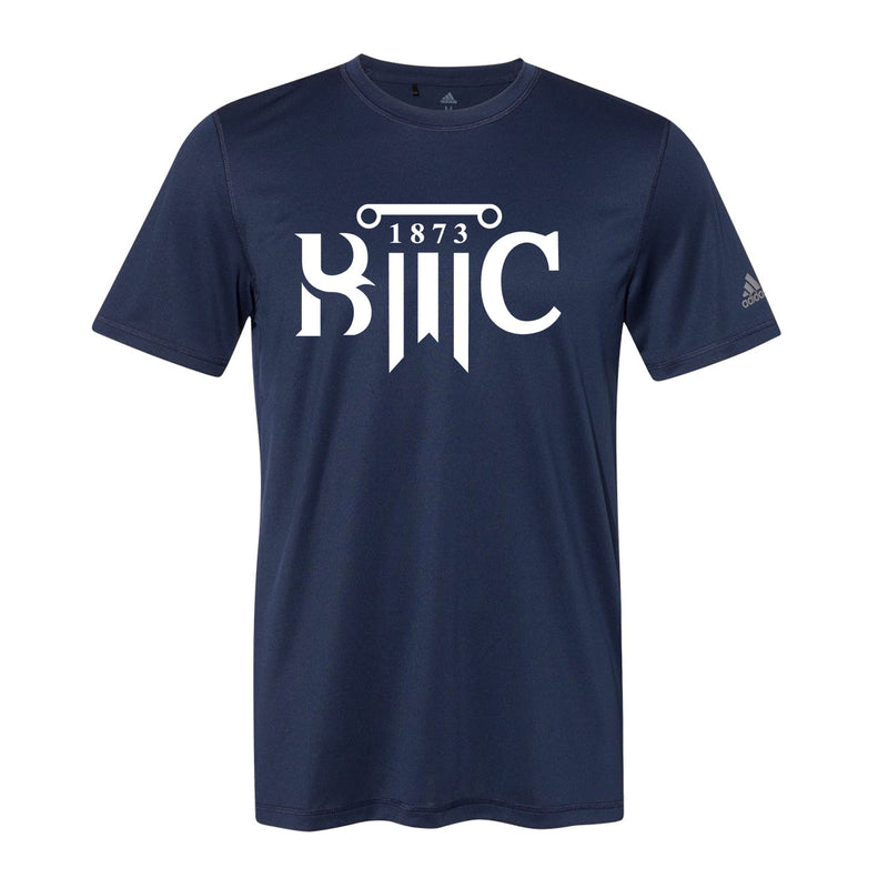 Adidas Sport T-Shirt - Collegiate Navy - Logo Text Drop