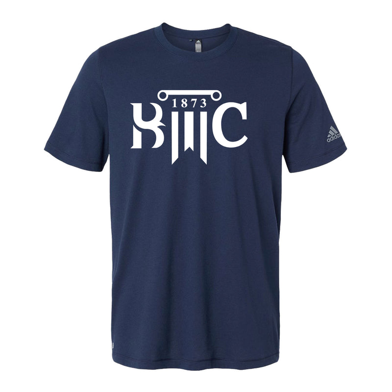 Adidas Blended T-Shirt - Collegiate Navy - Logo Text Drop