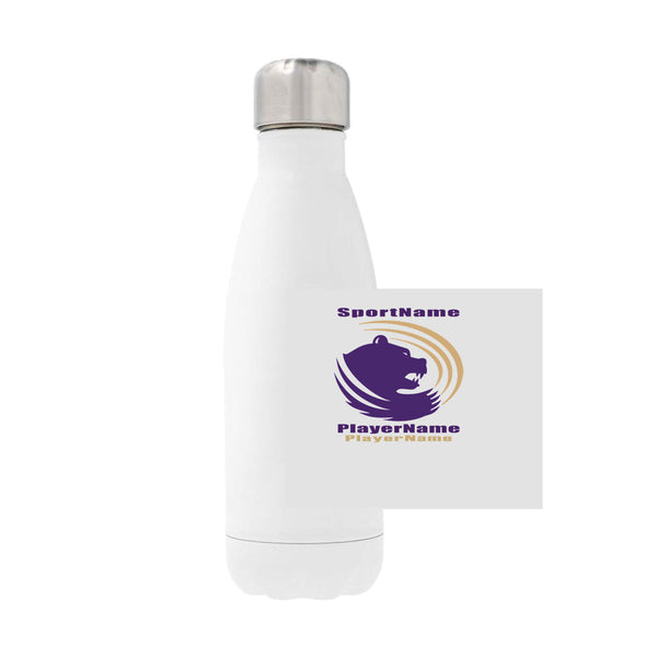12oz Stainless Steel Water Bottle - White