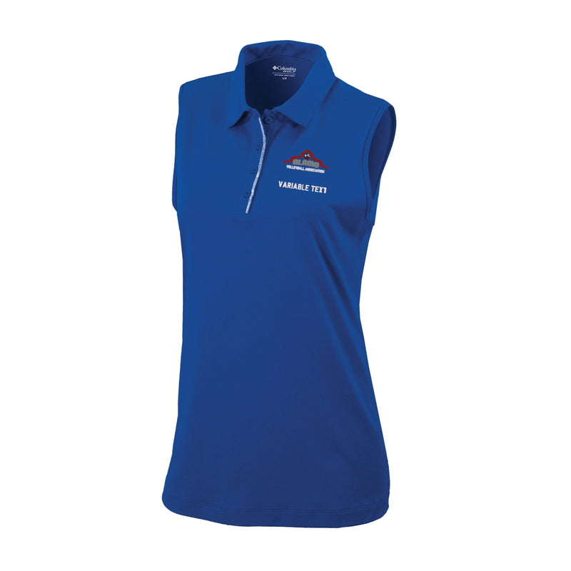 Women's Omni-Wick Tend the Ball Tank - azul-white