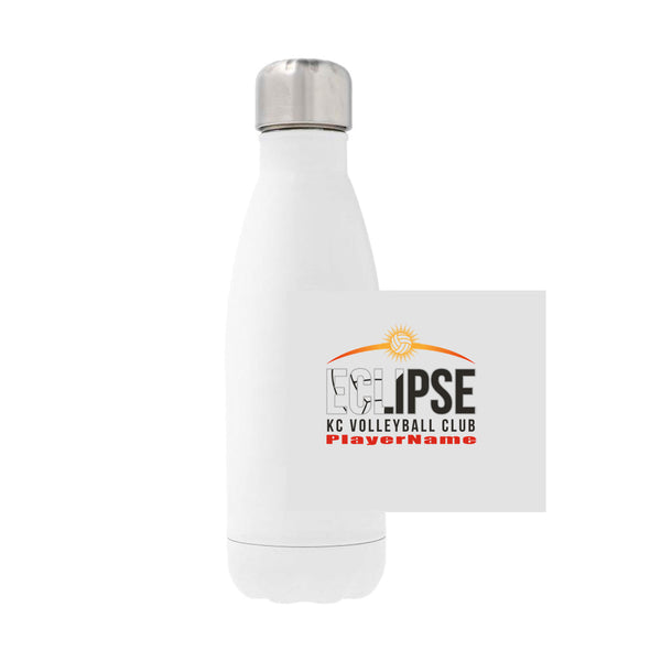 12oz Stainless Steel Water Bottle - White