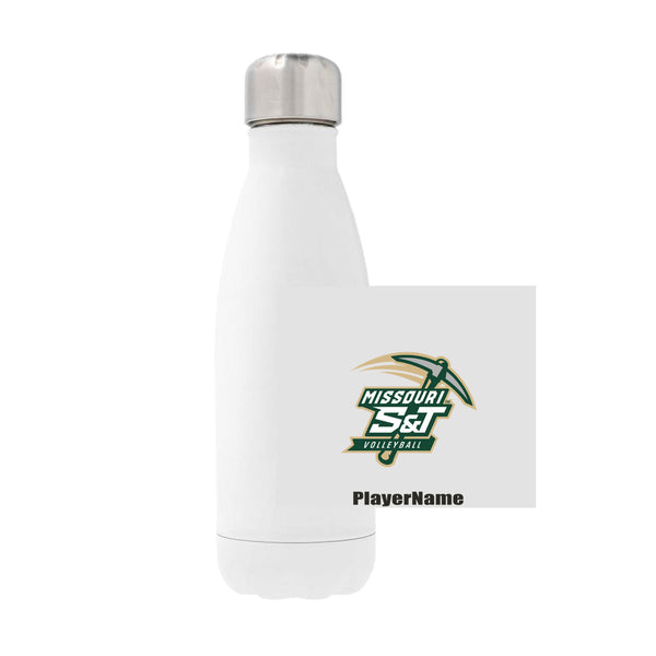 12oz Stainless Steel Water Bottle - White