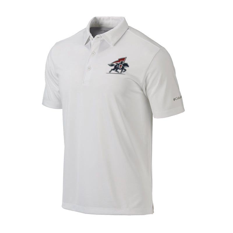 Men's Omni-Wick Drive Polo - White - Embroidery Text Drop